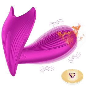 Wearable Heated Vibrator with Remote, G Spot Vibrating Sex Toy for Couples Panty Play