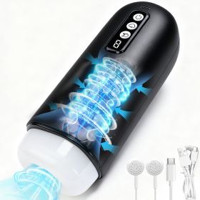 Male Masturbator, 8 Suction Modes Penis Stroker with Earphone Real Moaning, Blowjob Sex Machine for Men Pleasure