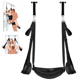 Door Sex Swing, Adjustable Straps and Padded Support Bondage Position Furniture, Fun Bedroom Sex Toys Games for Couples